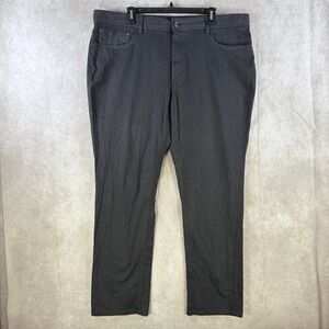 English Laundry Brixton Pants Men 40x32 Black Chino Flat Front Stretch Casual‎